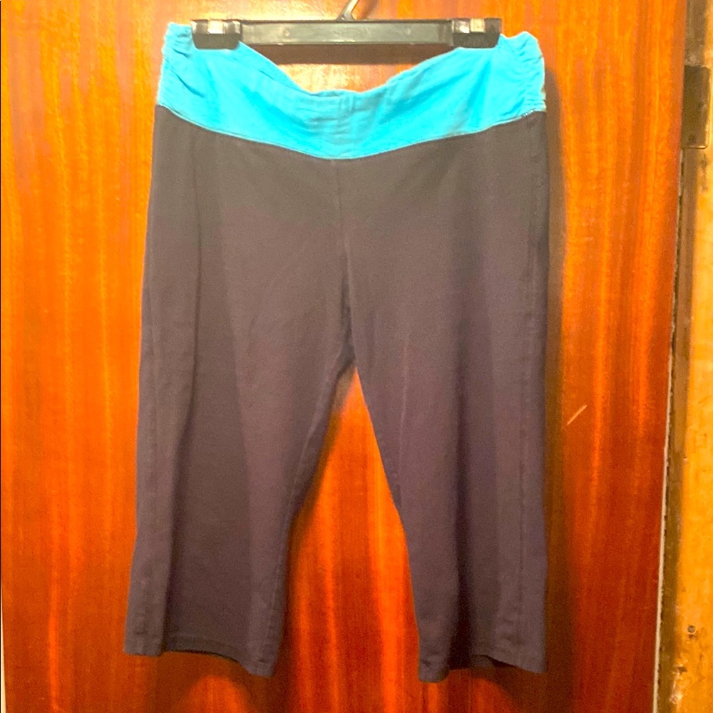 Blue and Black G21 Yoga Capris